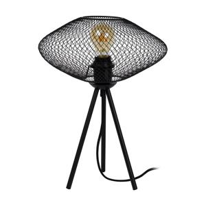 Lucide Lucide 21523/01/30 - Stolná lampa MESH 1xE27/40W/230V čierna