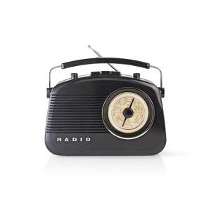 RDFM5000BK − FM Rádio 4,5W/230V čierna