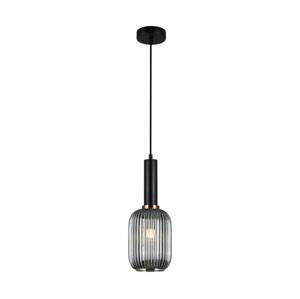 PND-5588-1M-BK+SG - Luster na lanku ANTIOLA 1xE27/40W/230V 113 cm čierna