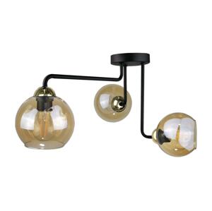 Keter Lighting Prisadený luster MONDE GOLD 3xE27/60W/230V