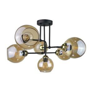 Keter Lighting Prisadený luster MONDE GOLD 6xE27/60W/230V