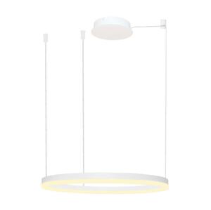 Azzardo Azzardo  - LED Stmievateľný luster na lanku HALO LED/56W/230V pr. 80 cm biela