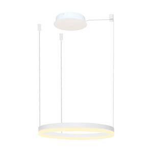 Azzardo Azzardo  - LED Stmievateľný luster na lanku HALO LED/47W/230V pr. 60 cm biela