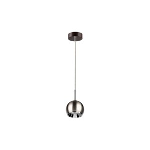 5141176 - LED Luster na lanku BALL WOOD 1xGU10/5W/230V matný dub