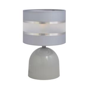 Stolná lampa HELEN 1xE27/60W/230V šedá/strieborná