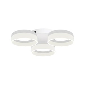 LED Stropné svietidlo RING 3xLED/12W/230V biele