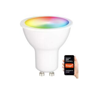 LED RGB Stmievateľná žiarovka GU10/5W/230V 2700-6500K Wi-Fi Tuya