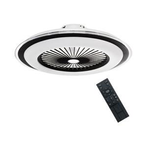 LED Stmievateľné stropné svietidlo s látorom ZONDA LED/48W/230V čierna + DO