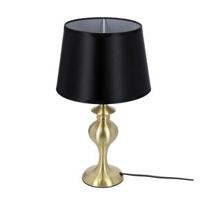 Stolná lampa PRIMA GOLD 1xE27/60W/230V čierna/zlatá