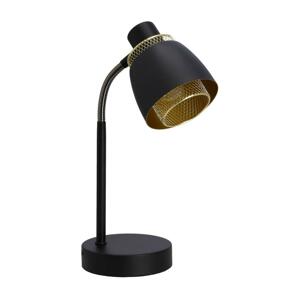 Stolná lampa ALEK 1xE14/40W/230V čierna/zlatá