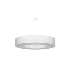 SL.0795 - Luster na lanku SATURNO 8xE27/60W/230V pr. 90 cm biela