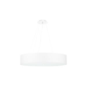 SL.0807 - Luster na lanku SKALA 6xE27/60W/230V pr. 100 cm biela