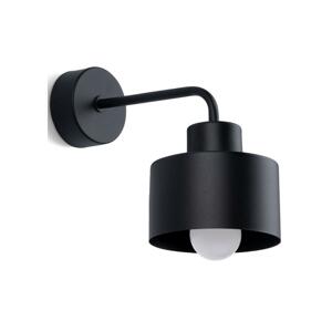 SL.1129 - Nástenná lampa SAVAR 1xE27/60W/230V čierna