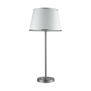 Stolná lampa IBIS 1xE14/40W/230V biela/matný chróm