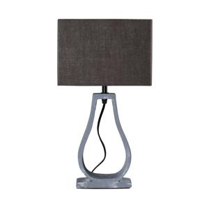 Stolná lampa FEMO 1xE14/40W/230V šedá/hnedá