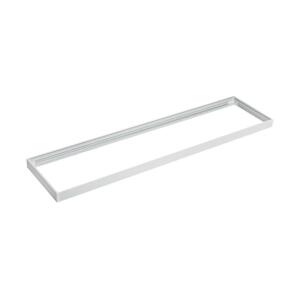 Kovový rám na inštaláciu LED panelov 1200x300 mm biela