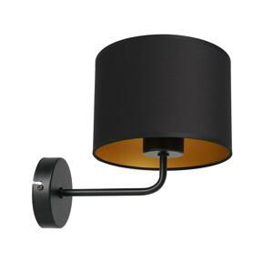 Nástenná lampa ARDEN 1xE27/60W/230V čierna/zlatá