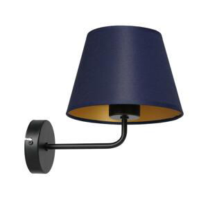 Nástenná lampa ARDEN 1xE27/60W/230V fialová/zlatá