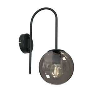 Nástenná lampa CAMBRIDGE 1xE14/60W/230V čierna