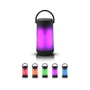 LED RGB Stolná lampa s bluetooth reproduktorom 5W/3,7V