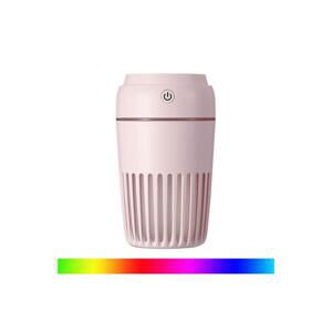 LED RGB Zvlhčovač vzduchu 300 ml LED/2W/5V ružová