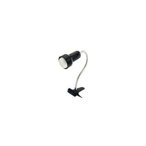 Lampa s klipom LOLEK 1xE14/24W/230V čierna