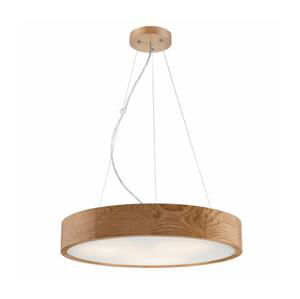 Luster na lanku OAK 3xE27/60W/230V dub ø 47 cm