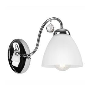 Nástenná lampa MIRANDA 1xE27/60W/230V lesklý chróm