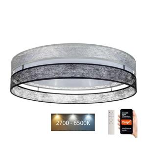 LED Stmievateľné stropné svietidlo LIMA LED/36W/230V Wi-Fi Tuya + DO čierna/strieborná