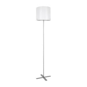 Rabalux Rabalux 74012 - Stojacia lampa IZANDER 1xE27/40W/230V biela/strieborná