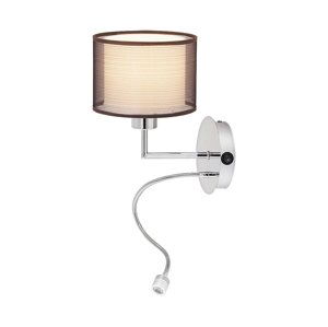 Rabalux 2629 - Nástenné svietidlo ANASTASIA E27/60W + LED/1W