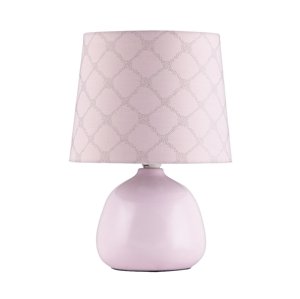 Rabalux 4384 - Stolná lampa ELLIE E14/40W ružová