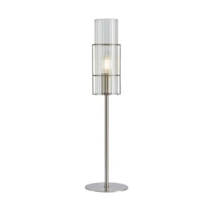 Markslöjd Markslöjd 108557 - Stolná lampa TUBO 1xE14/40W/230V 50 cm lesklý chróm/číra