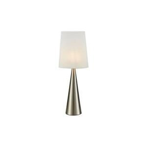 Markslöjd Markslöjd 108624 - Stolná lampa CONUS 1xE14/40W/230V biela/matný chróm