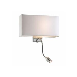 Ideal Lux - Nástenné svietidlo 1xE27/60W/230V + 1x1W/LED