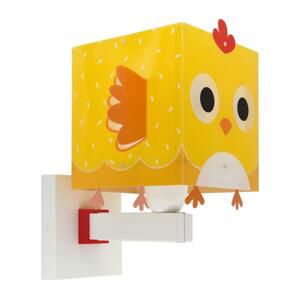 Dalber Dalber 64649 - Detské nástenné svietidlo LITTLE CHICKEN 1xE27/15W/230V