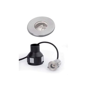 FARO Barcelona FARO 70462N - LED Vonkajšie nájazdové svietidlo CURTIS LED/2W/230V IP67