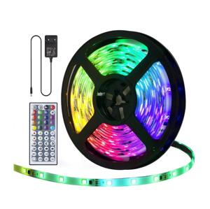 - LED RGB Stmievateľný vonkajší pásik 5m LED/24W/12/230V IP65 + DO