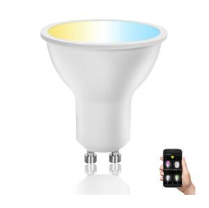 B.V. LED Stmievateľná žiarovka GU10/6W/230V 2700-6500K Wi-Fi -