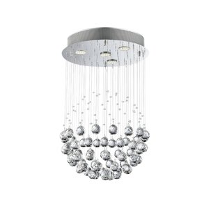 Luxera LUXERA  - Krištáľový prisadený luster XAVER 4xGU10/50W/230V