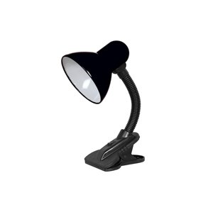 TOP LIGHT Top Light - Lampa s klipom 1xE27/60W/230V čierna