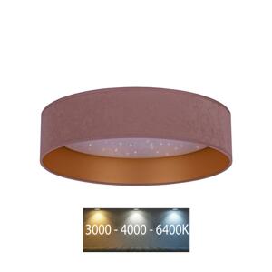 BRILAGI Brilagi - LED Stropné svietidlo VELVET STAR LED/24W/230V pr. 40 cm ružová/zlatá