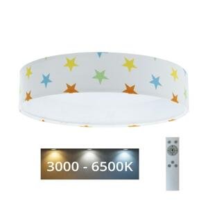 LED Stmievateľné svietidlo GALAXY KIDS LED/24W/230V hviezdičky pestrofarebná + DO
