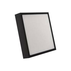 LED Stropné svietidlo LED/21W/230V 22,5x22,5 cm čierna