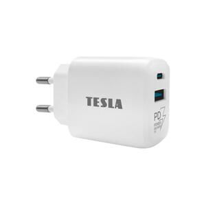 Tesla Tesla - Rychlonabíjací adaptér 25W biela
