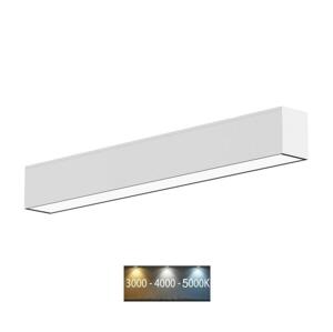 Sinclair Sinclair LSM 24-40CCT - LED Stropné svietidlo LSM LED/40W/230V 120 cm strieborná