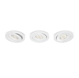 Philips Philips 59183/31/16 - SADA 3x LED podhľadové svietidlo ASTEROPE 3xLED/4,5W/230V