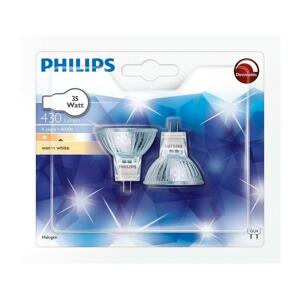 Philips SADA 2x Priemyselná žiarovka Philips GU4/35W/12V 3000K