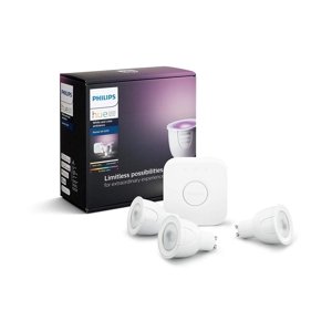 Philips Základná sada Philips Hue WHITE AND COLOR AMBIANCE 3xGU10/6,5W/230V 2000-6500K