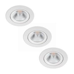 Philips Philips - SADA 3x LED Stmievateľné podhľadové svietidlo DIVE 3xLED/5W/230V 2700K